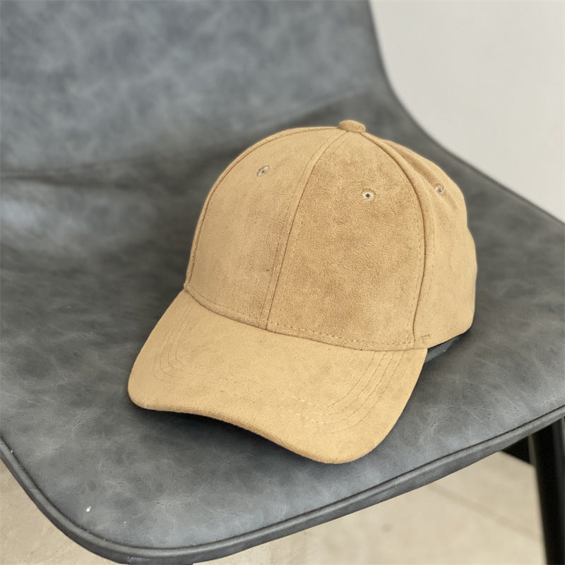 Men's Suede Texture Classic Cap Stornfield
