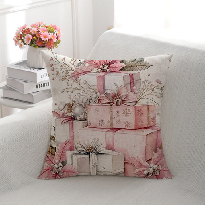 Decorative Holiday-Themed Cushion
