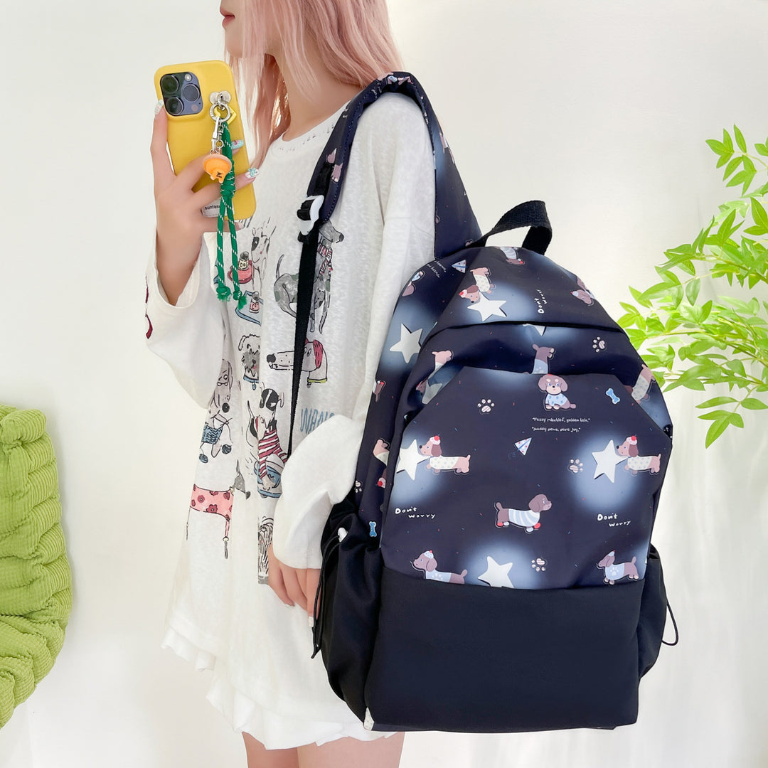 Backpack with Playful Animal Design and Large Storage Stornfield
