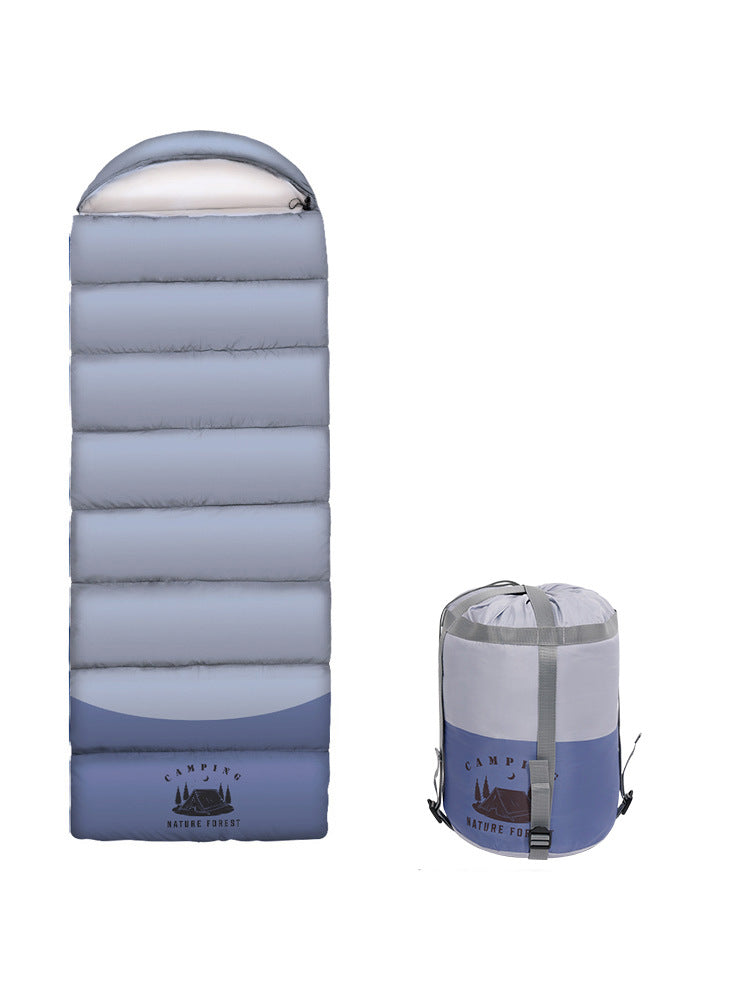 High-quality and warm sleeping bag with headrest Stornfield