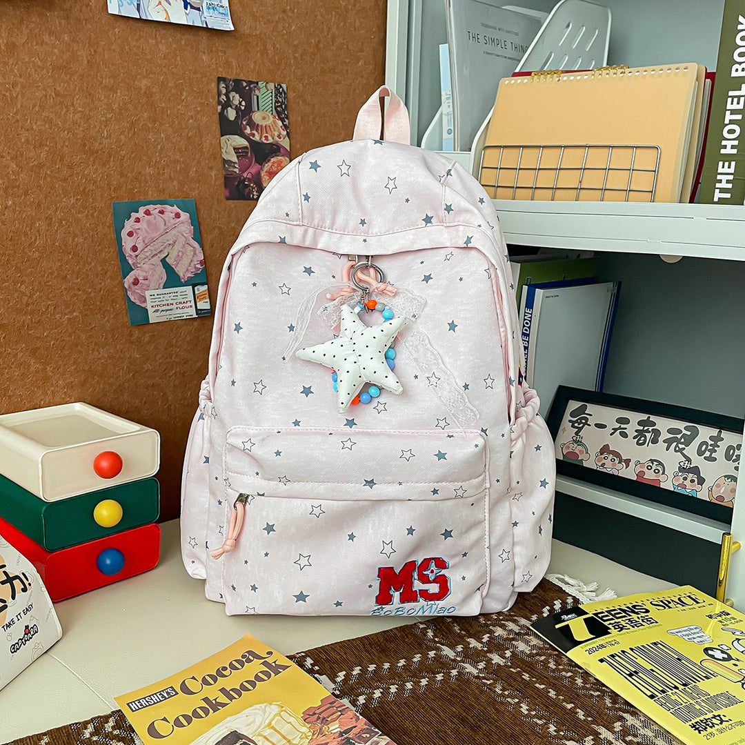 Star-Patterned Casual Backpack Stornfield 1791205609