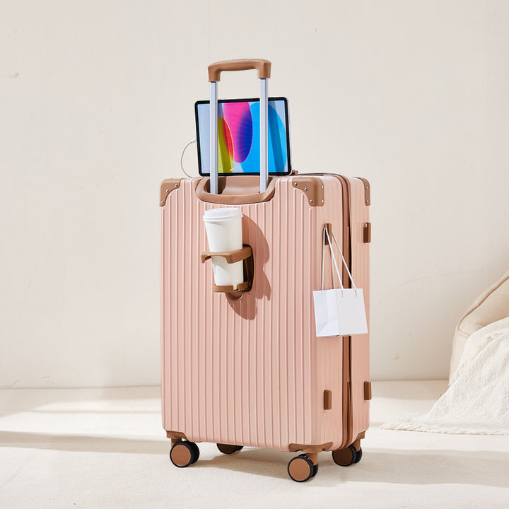 Unisex Textured Hard-Shell Luggage Set Stornfield