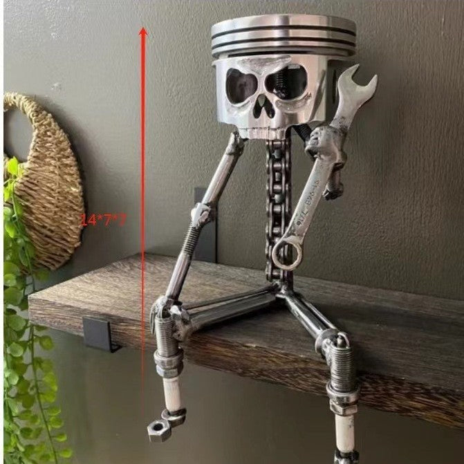 Creative Motorcycle-Themed Decorative Sculpture Stornfield