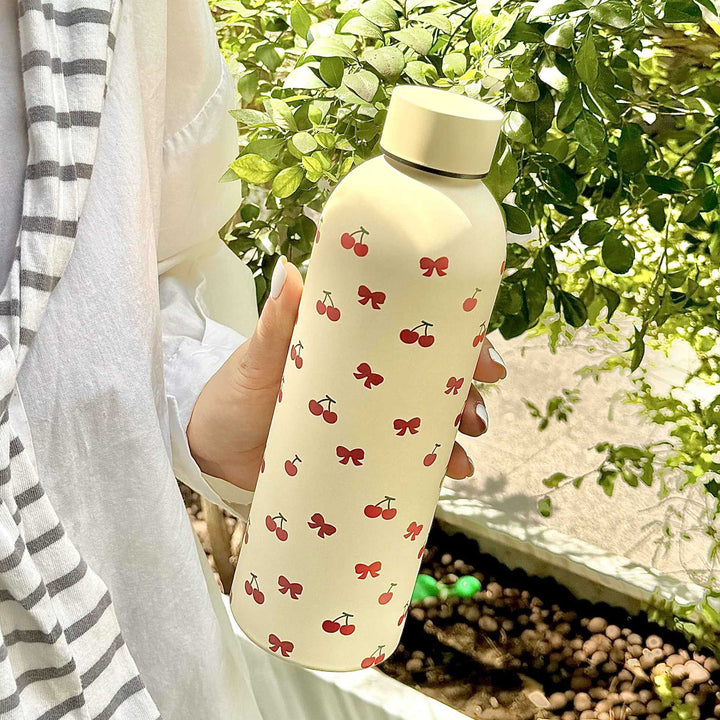 Women's Insulated Drinking Bottle with Cheerful Animal Design Stornfield