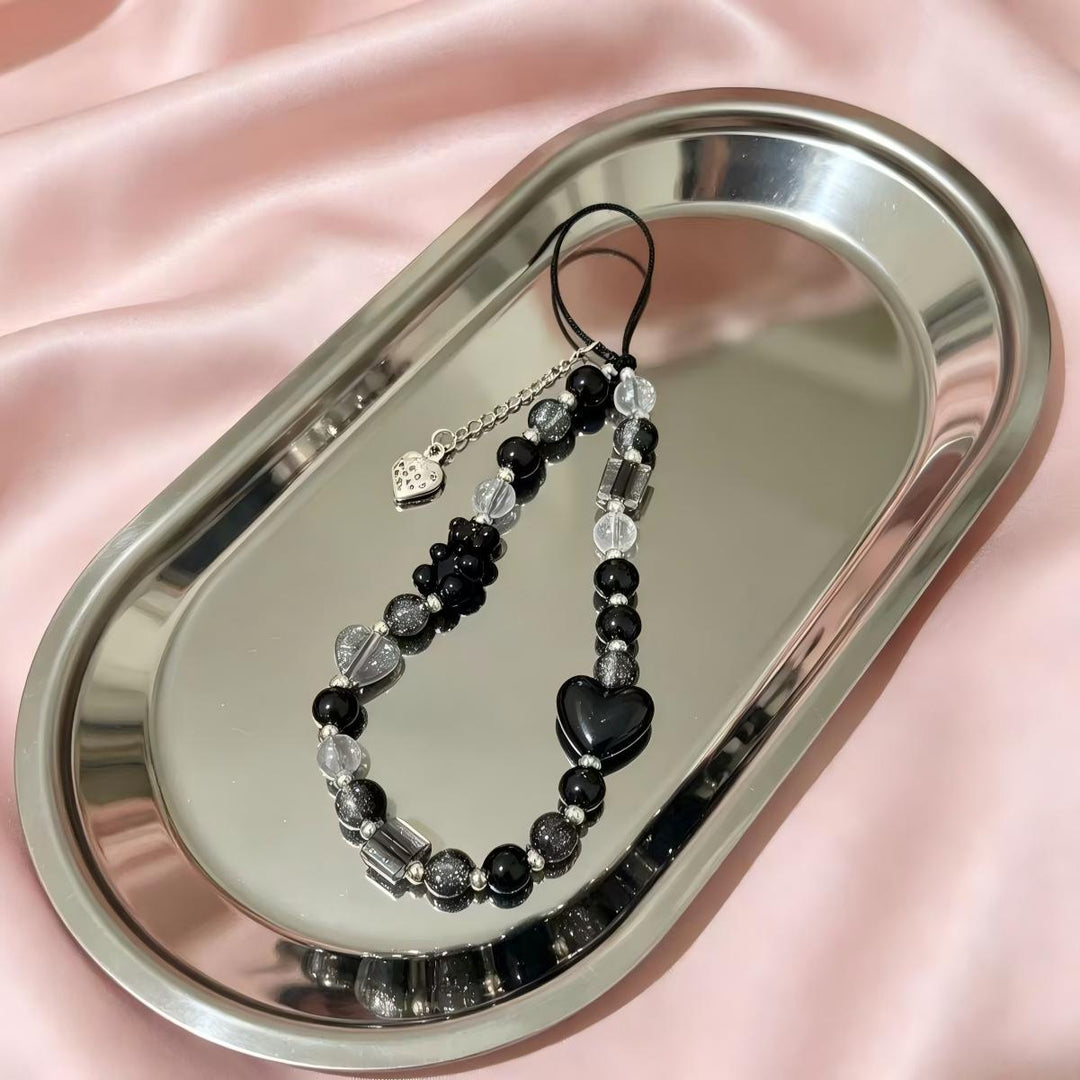 Heart-Themed Beaded Necklace Stornfield