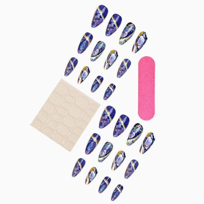 Artistic Gemstone Nail Art Stornfield