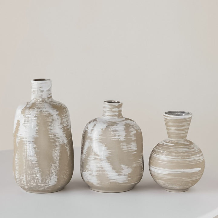 Contemporary Textured Ceramic Vase
