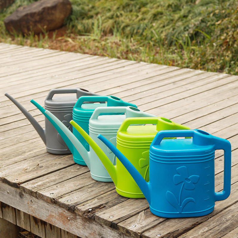 Ergonomic Watering Can with Detailed Flower Design Stornfeild