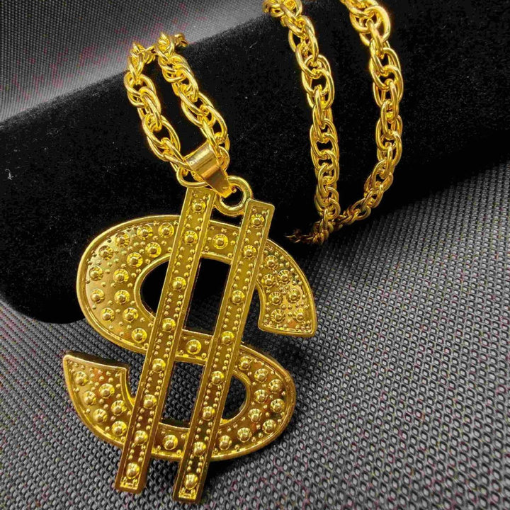 Statement Dollar Sign Necklace Stornfield
