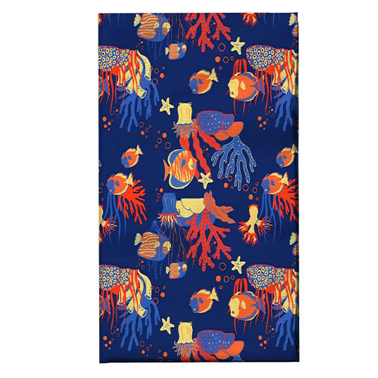 Structured dish towels with floral patterns Stornfield