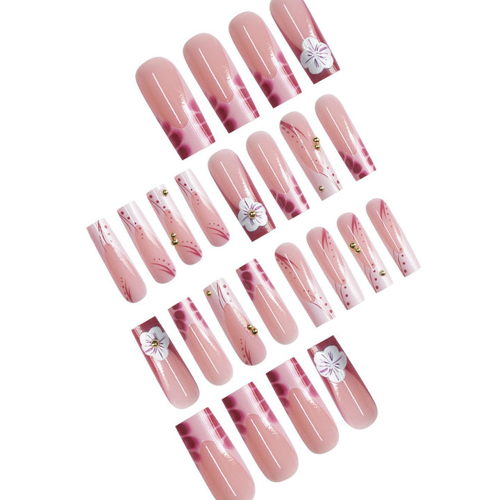 Artistic 3D Floral Press-On Nail Designs Stornfield