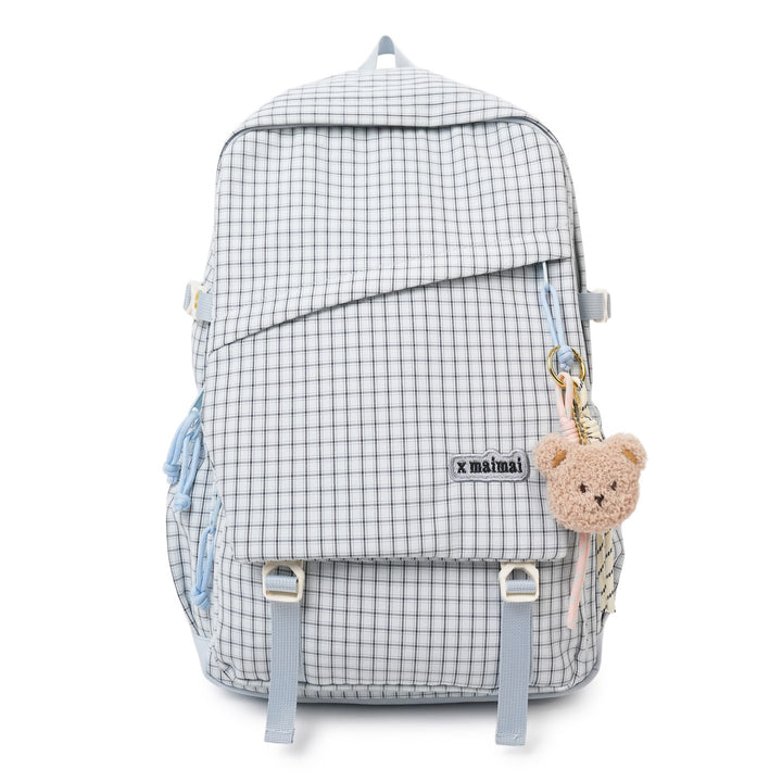 Stylish Grid Pattern Backpack Stornfield