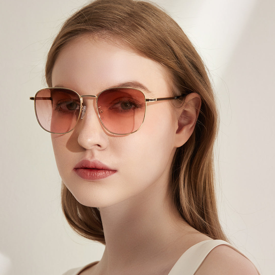 Ladies fashionable sunglasses with high-quality metal frame Stornfield