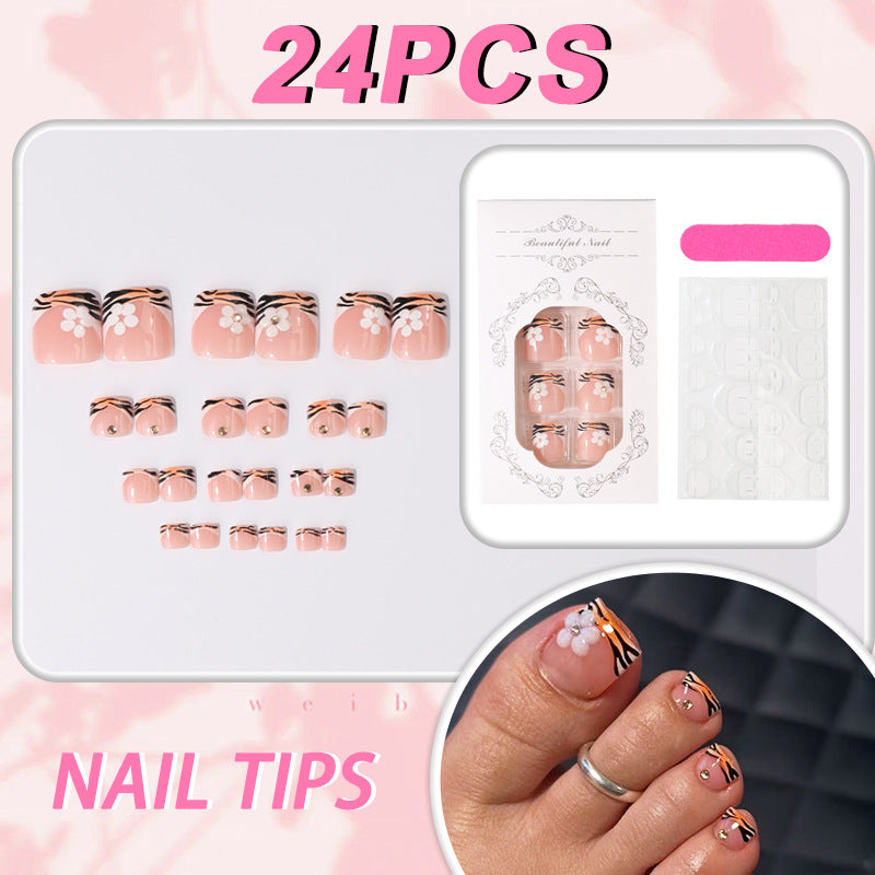 Decorative Press-On Nail Tips Kit Stornfield