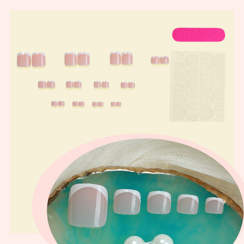 Artificial nail set with glossy high-gloss surfaces and elegant shapes Stornfield