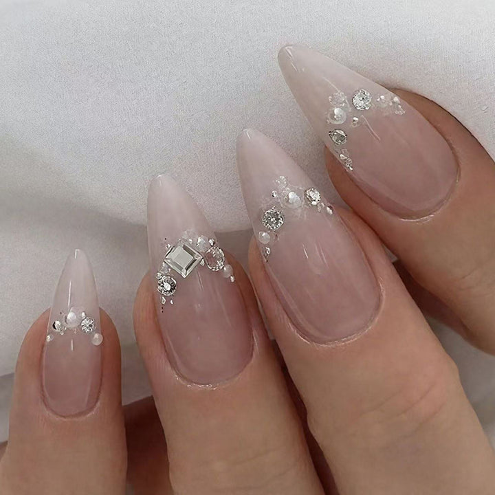 Elegant Decorative Stiletto Nail Enhancements Stornfield