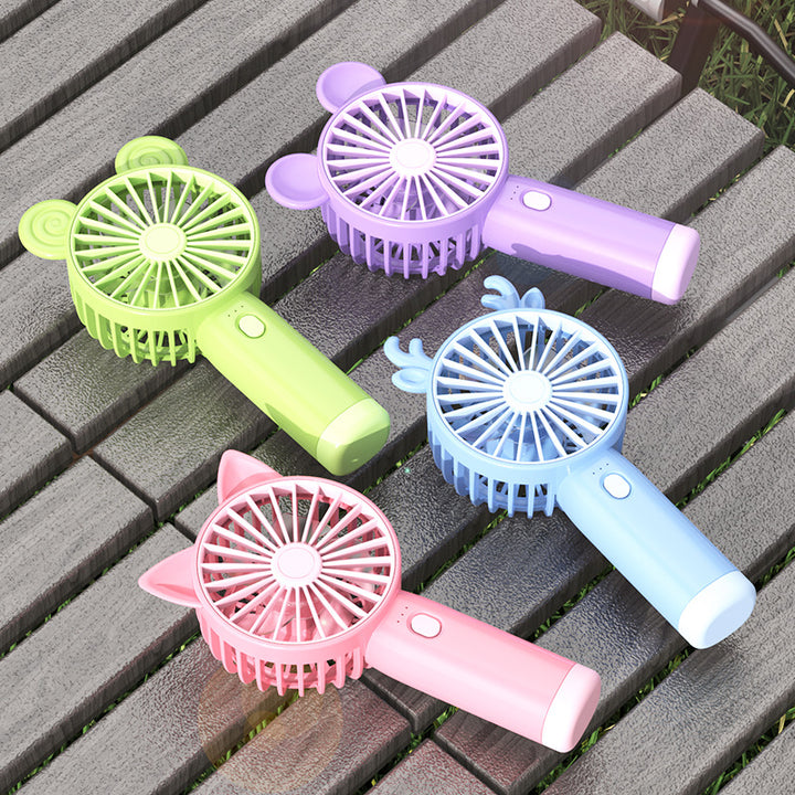 Women's Portable Cat Ears Handheld Fan Stornfield