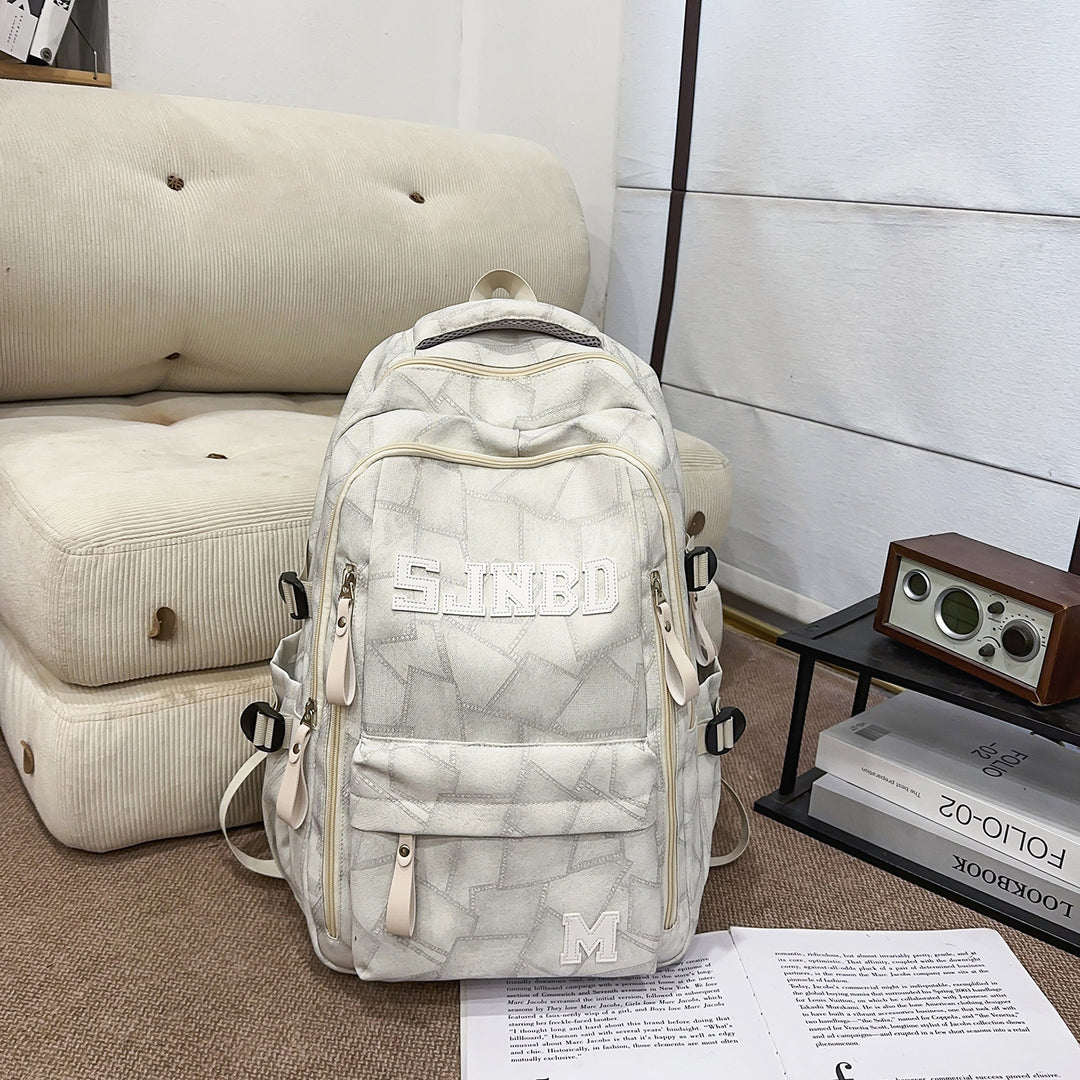 Versatile Multi-Pocket Backpack with Keychain Stornfield