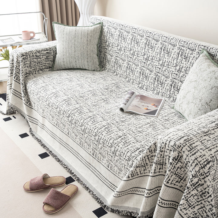 Woven Texture Sofa Duvet Cover