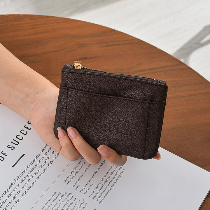 Premium Textured Leather Card Holder Stornfield
