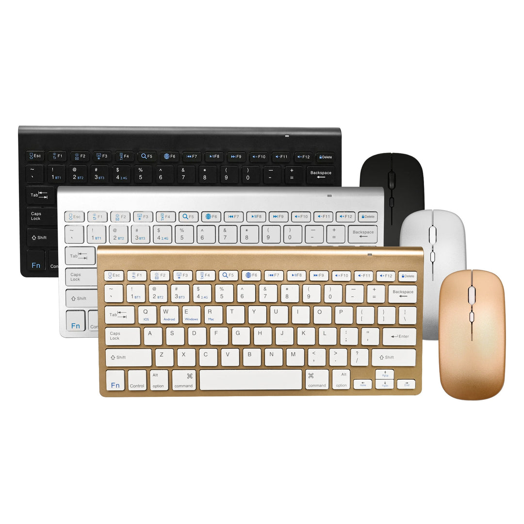 Wireless Compact Keyboard and Mouse Set Stornfield