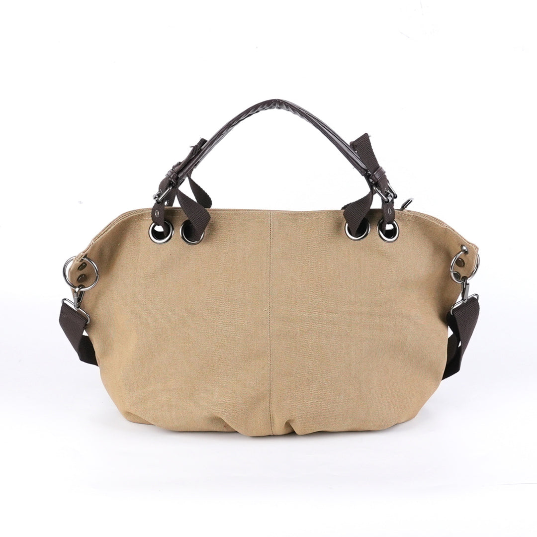 Stylish Multi-Pocket Canvas Handbag Stornfield