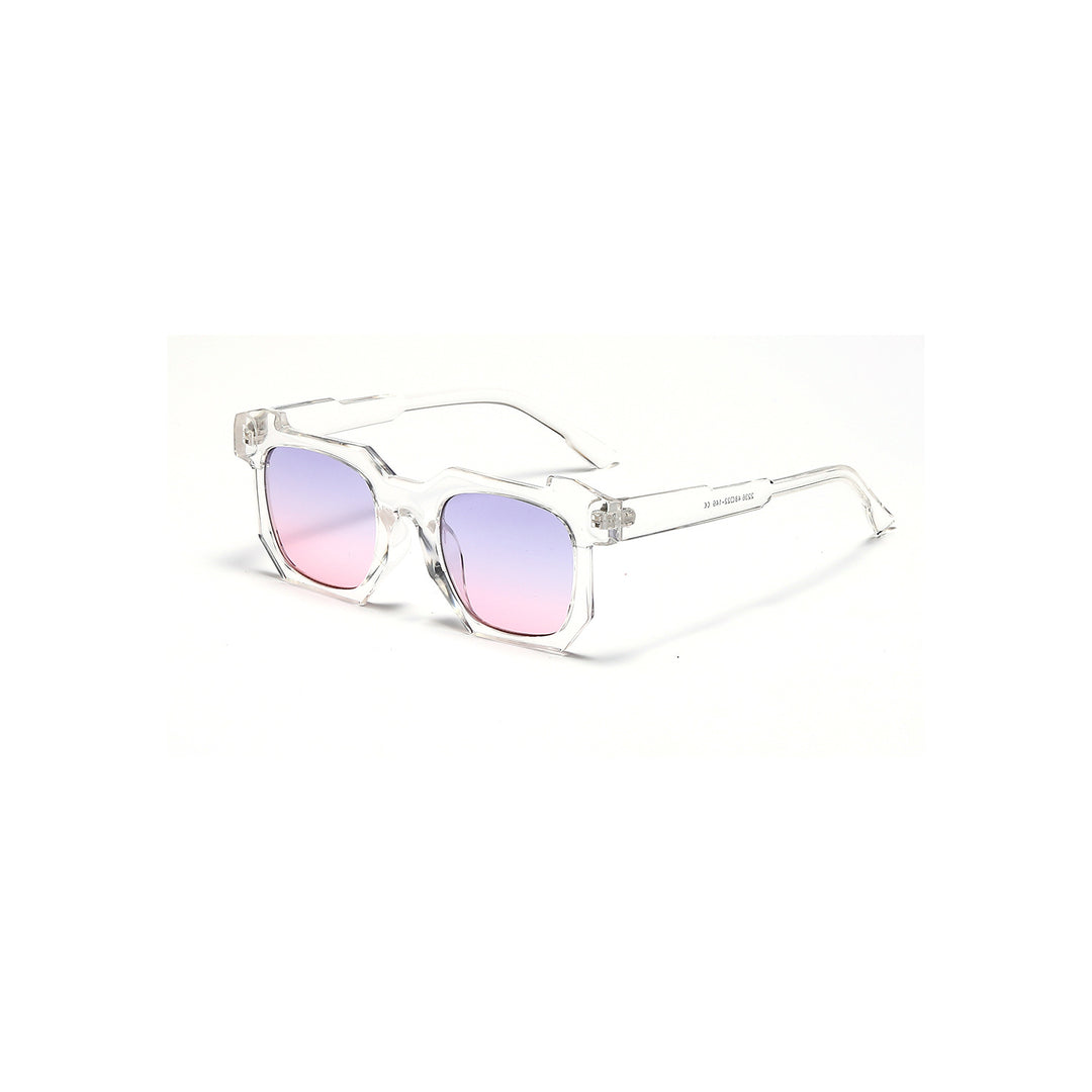 Women's fashionable transparent sunglasses with stylish gradient lenses Stornfield