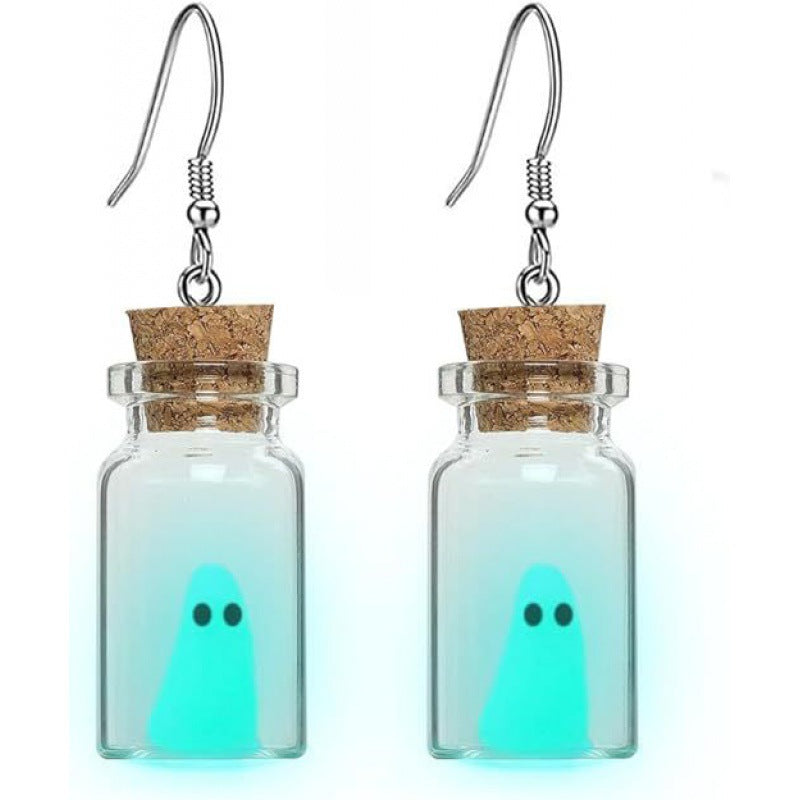 Ghost-In-A-Jar Dangle Earrings Stornfield