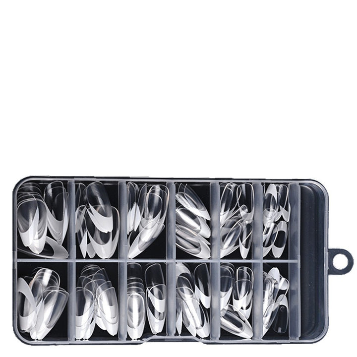 Half-Moon French Tip Nail Tips Collection Stornfield