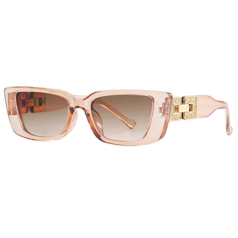Women's trendy oversized sunglasses with unique leopard print Stornfield