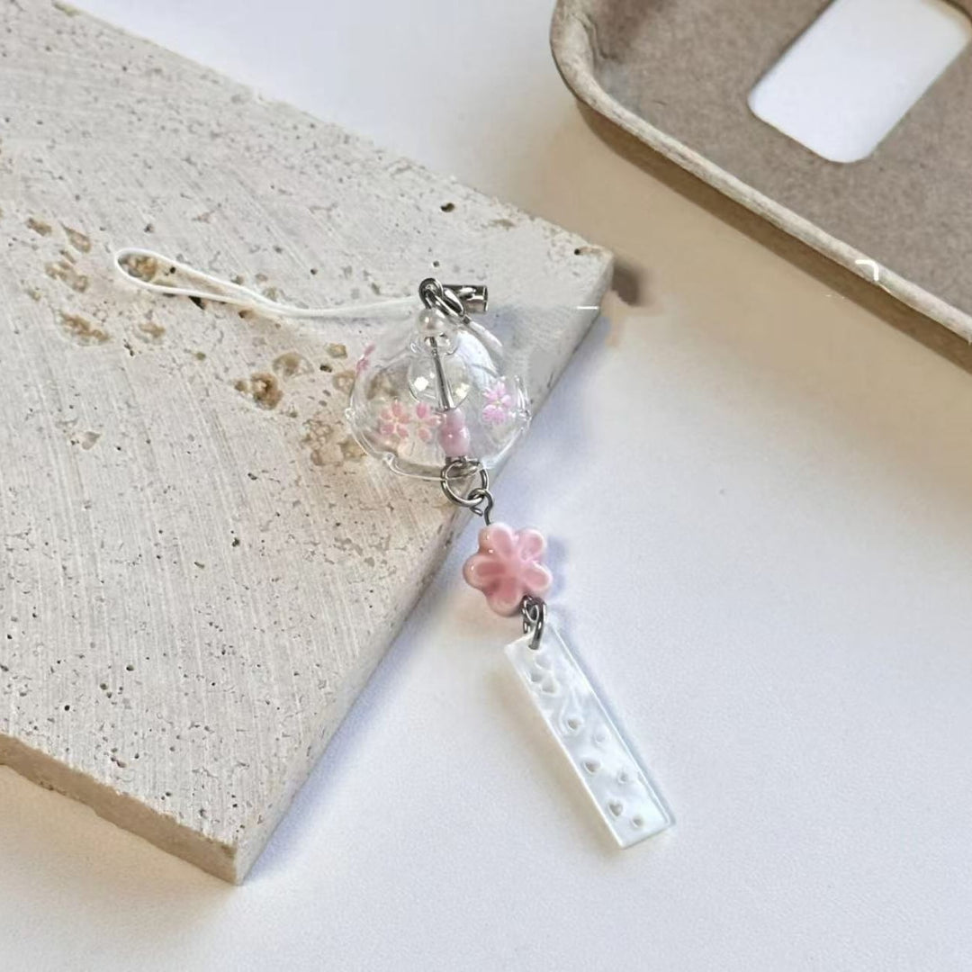 Decorative Floral Charm Keychain Stornfield