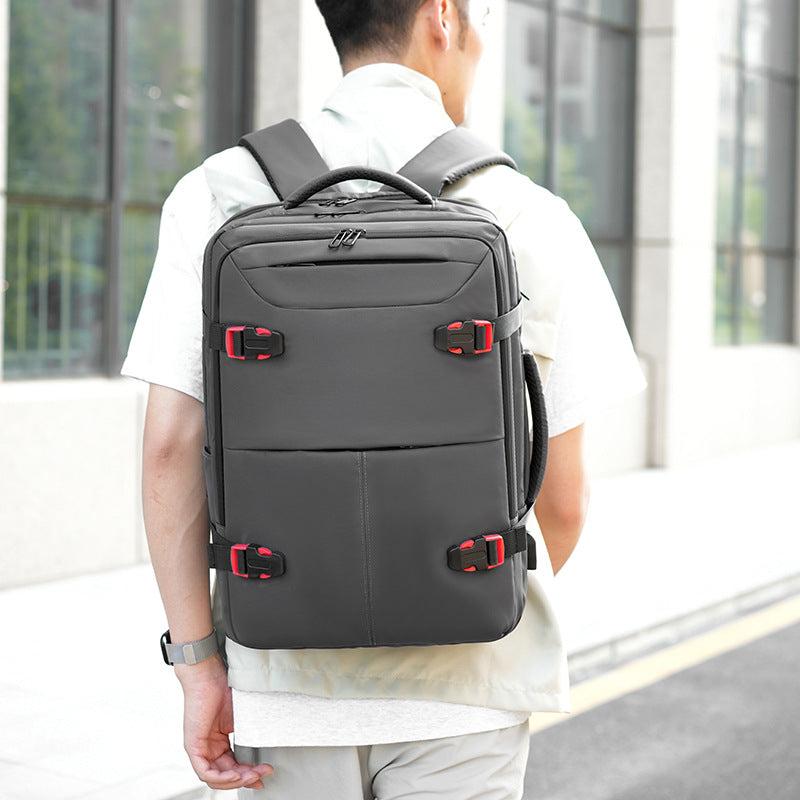 Practical Laptop Backpack with Innovative Safety Compartment and Organizer System Stornfield