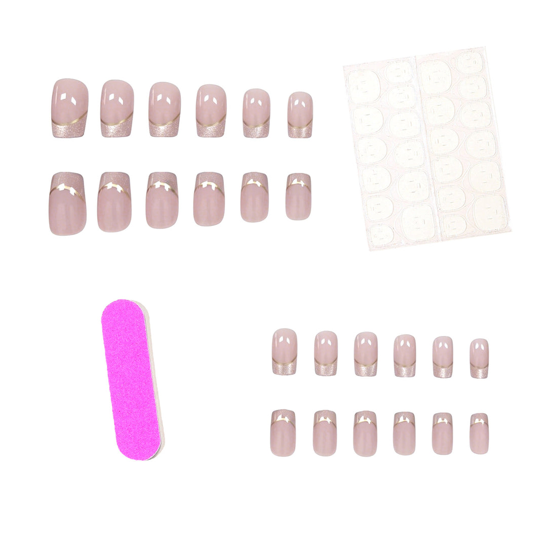 Elegant French Tip Acrylic Nail Art Enhancements Stornfield