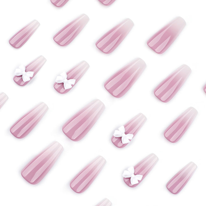 Artful acrylic nails with elegant butterfly design Stornfield