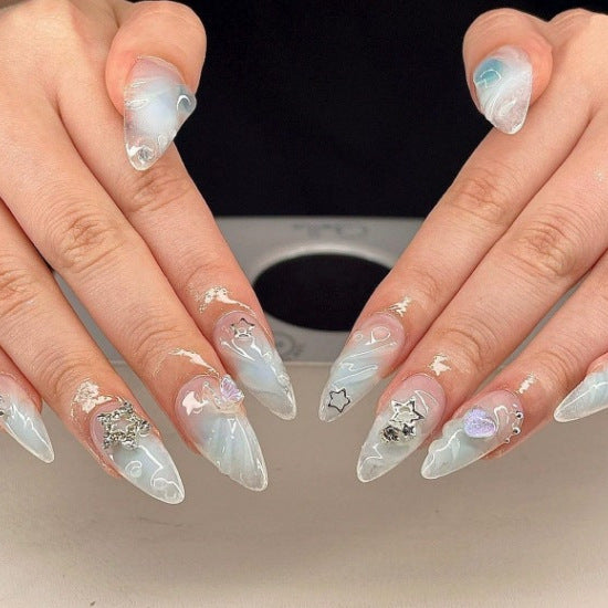 Artistic Decorative Acrylic Nail Enhancements Stornfield