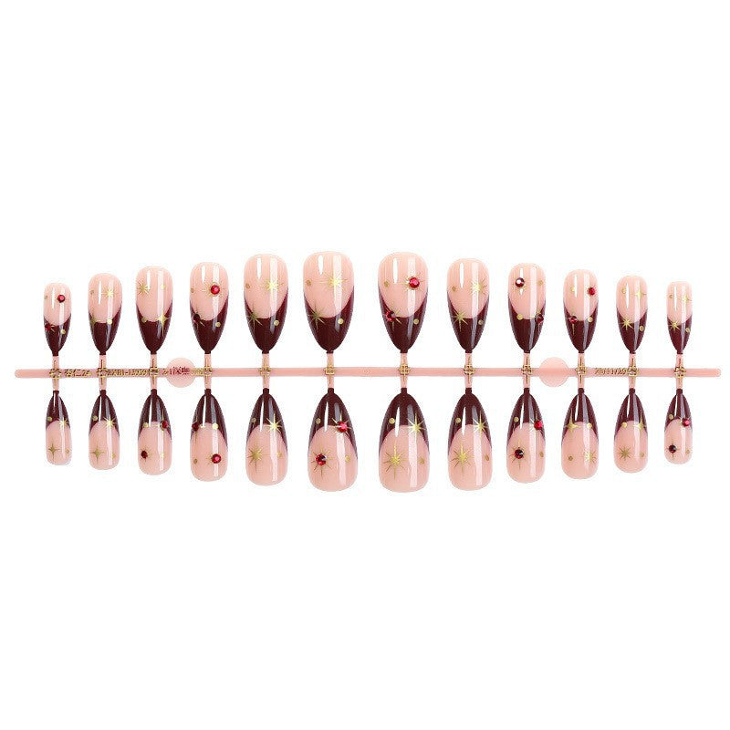 Artificial Nail Set with Glamorous Designs Stornfield
