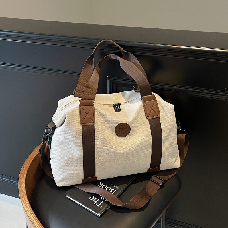 Sporty Duffel Bag With Multiple Compartments And Adjustable Shoulder Strap Stornfield
