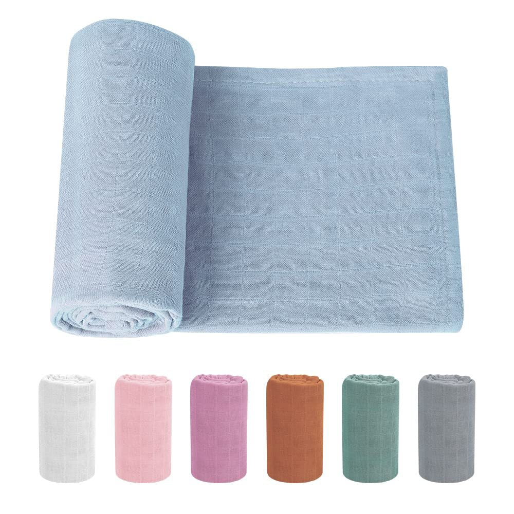 Breathable Organic Cotton Multi-Use Swaddle Blanket Stornfield