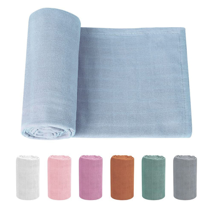 Breathable Organic Cotton Multi-Use Swaddle Blanket Stornfield