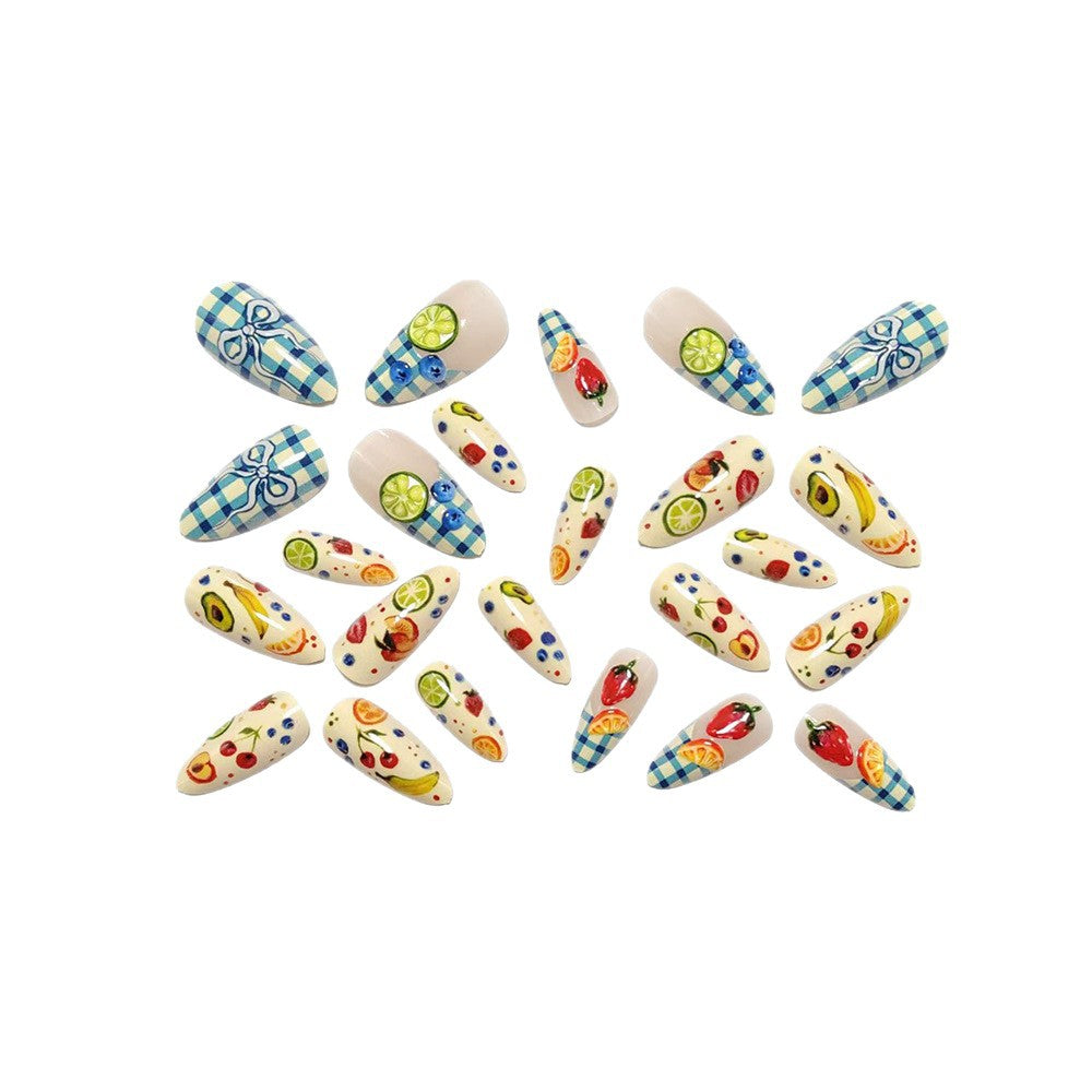 Creative Nail Design Set with Fruit Motifs Stornfield