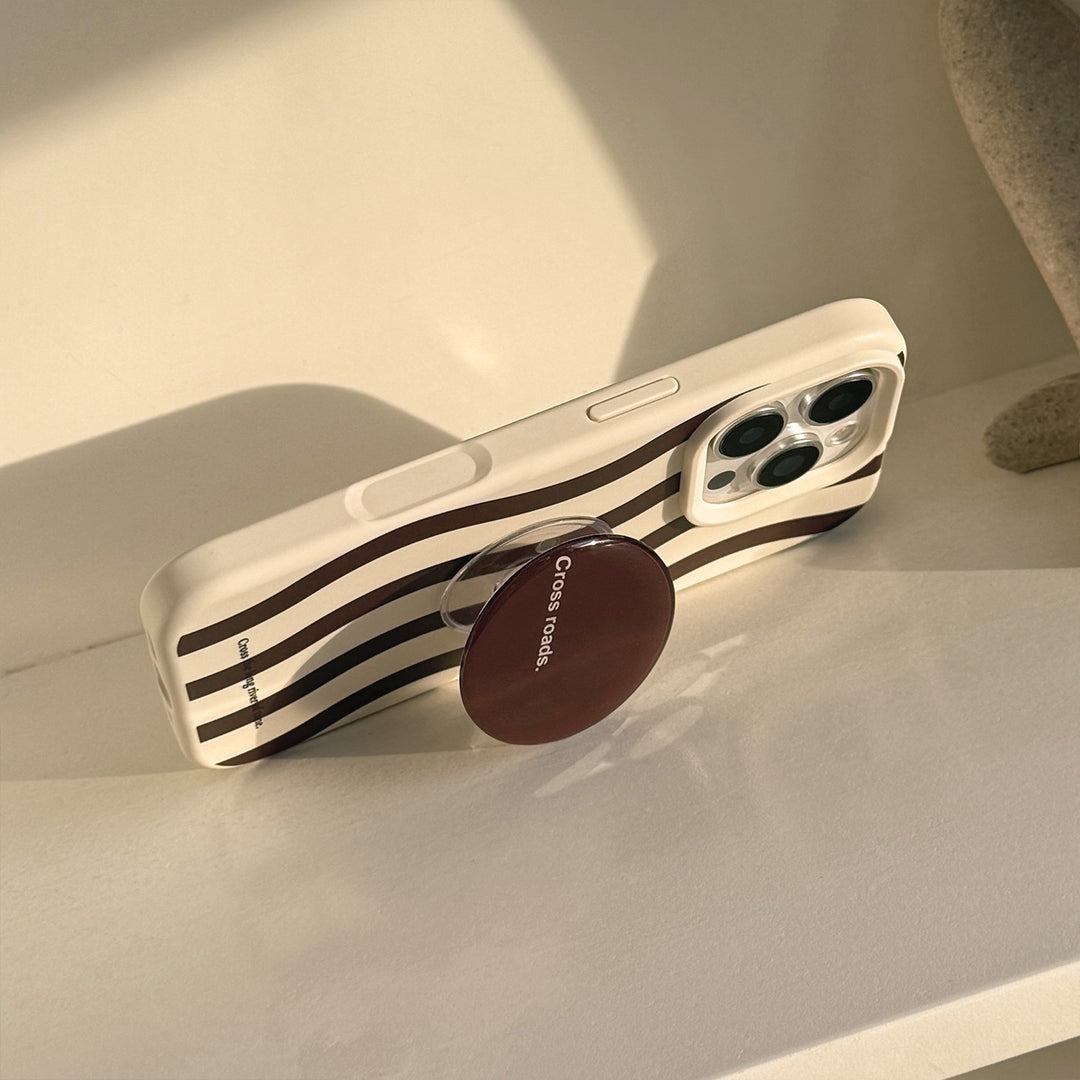 Stylish coaster made of ceramic Stornfield