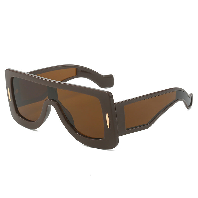 Ladies futuristic oversized sunglasses Stornfield