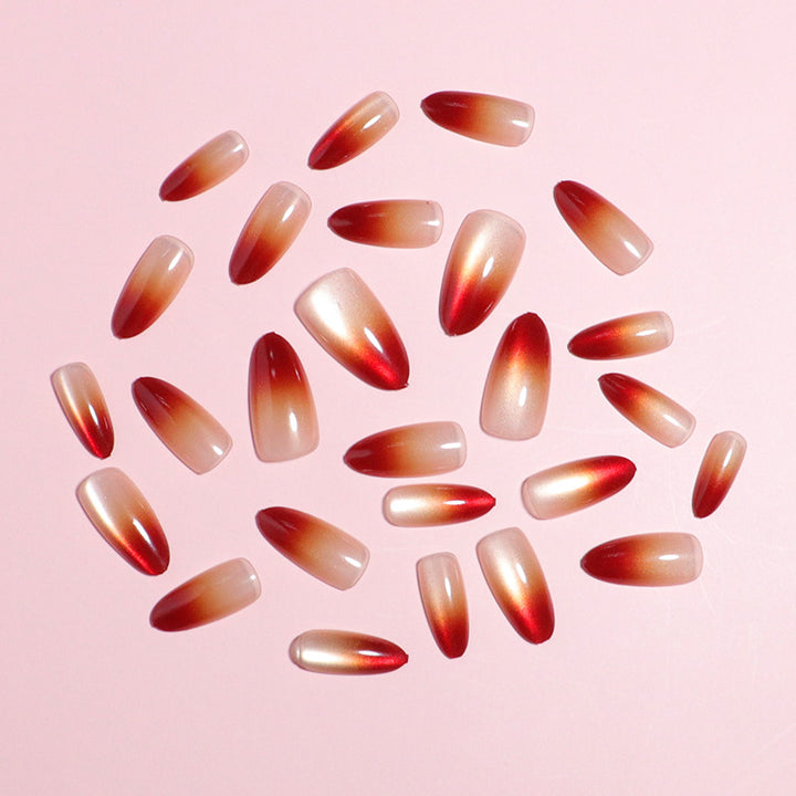 Elegant Ombre Press-On Nail Set Stornfield