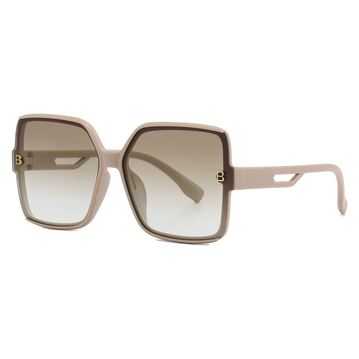 Women's fashionable oversized sunglasses with extravagant accents Stornfield