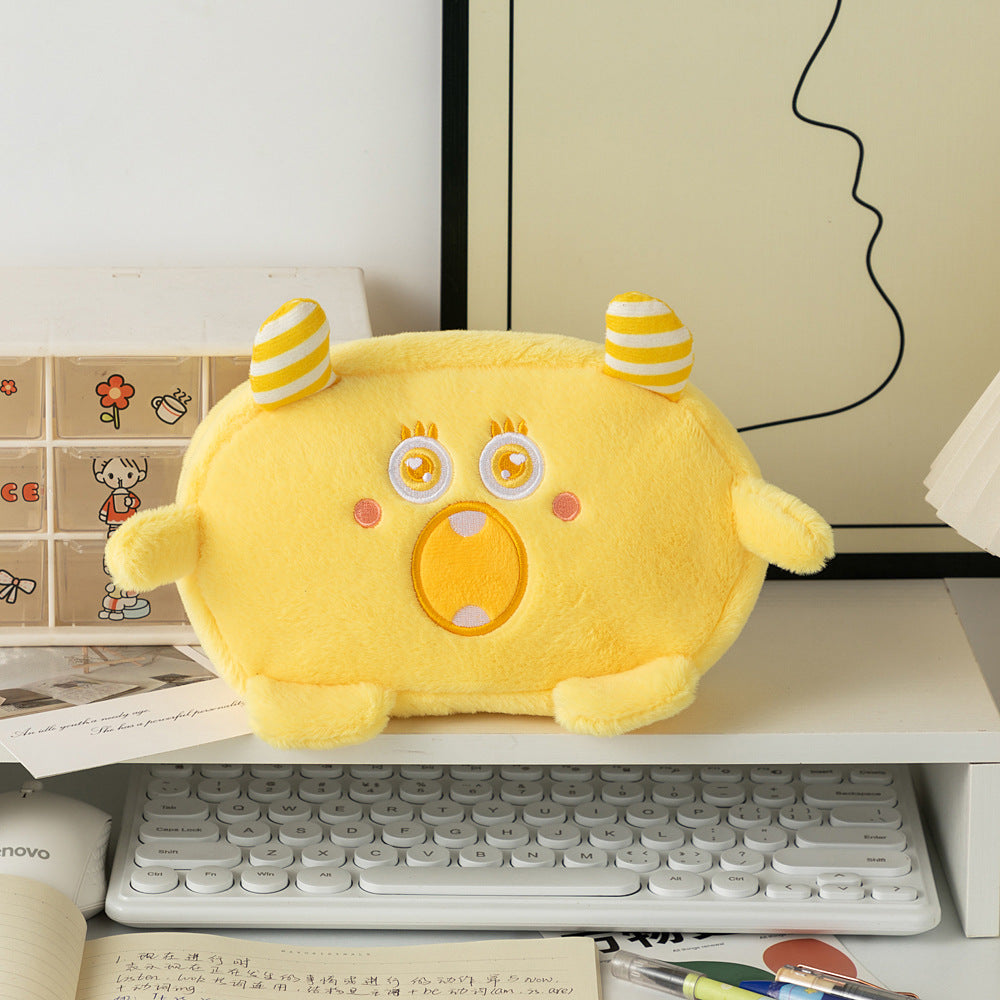 Plush Monster-Shaped Pencil Case Stornfield