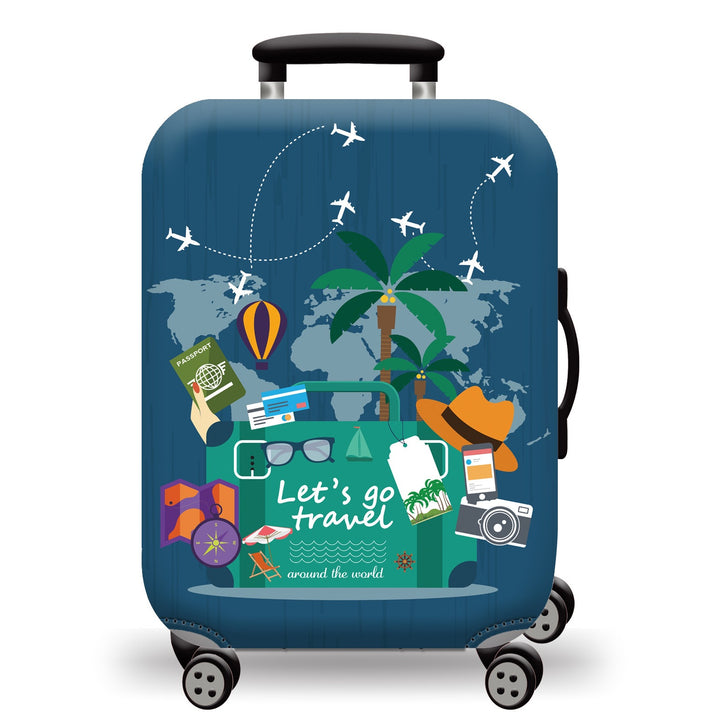 Hard Shell Luggage with Earth Design Stornfield