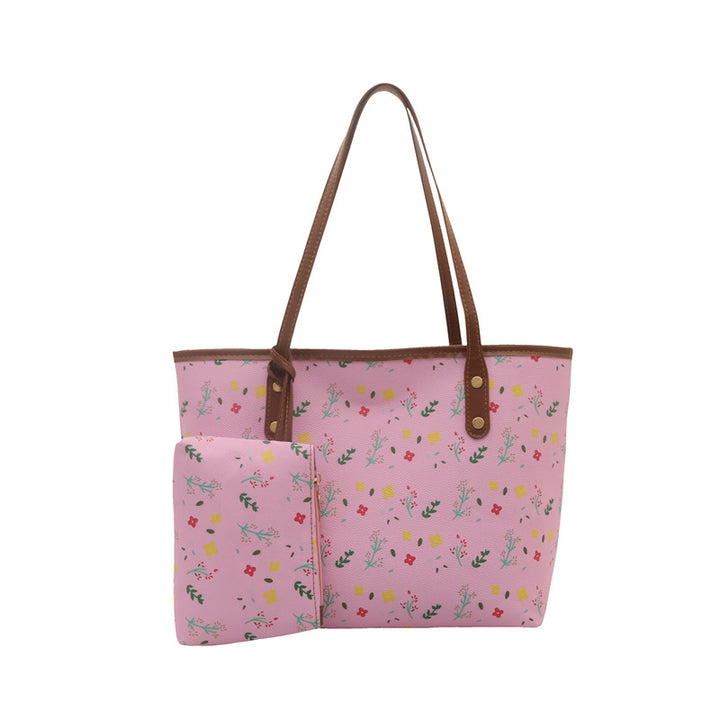 WoFloral Patterned Beach Tote Bag Stornfield