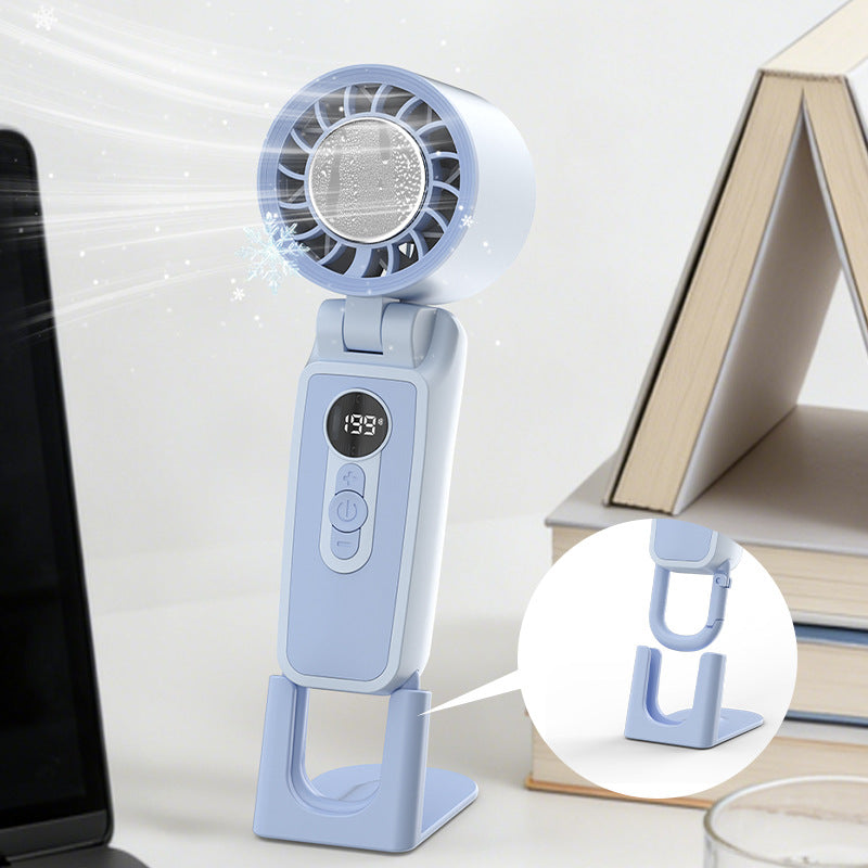 Women Portable Mini High-Performance Fan with Digital Control Stornfield