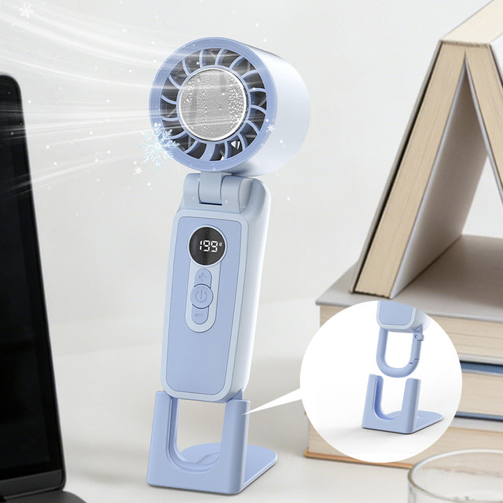 Women Portable Mini High-Performance Fan with Digital Control Stornfield