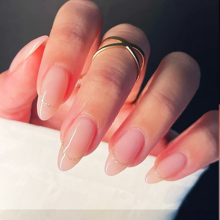 Luxurious Full Coverage Press-On Nails Stornfield